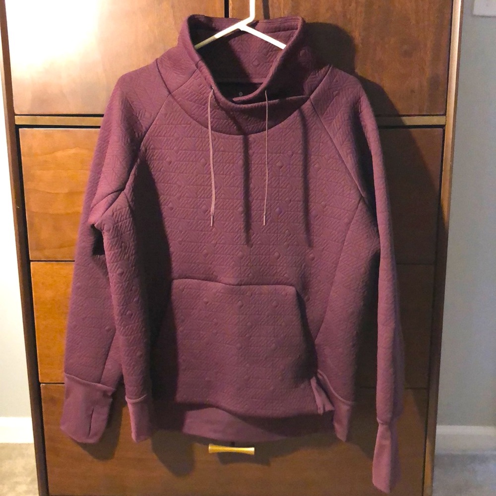 Athleta Burgundy Sweatshirt L